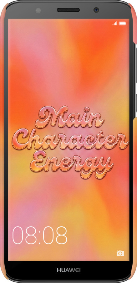3D пластиковый матовый чехол Aura Gradient Main Character Energy Aesthetic Y2K для Huawei Y5 2018 - 6783m-1500 изображение 
