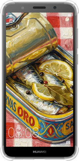 Силіконовий протиударний с посиленими кутами чехол Vintage Sardine Tin Phone для Huawei Y5 2018 - 6772sp-1500 изображение 