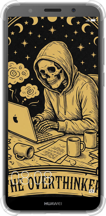 Силикон с усиленными углами чехол The Overthinker для Huawei Y5 2018 - 6774sp-1500 изображение 