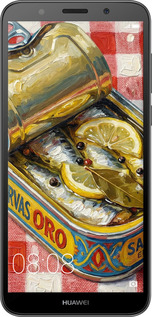 Силиконовый чехол Vintage Sardine Tin Phone для Huawei Y5 2018 - 6772u-1500 изображение 