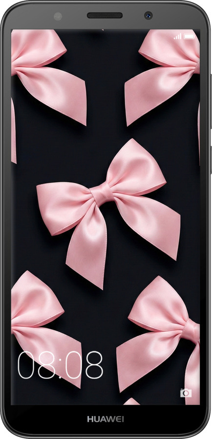 Силіконовий чехол Coquette Ribbons Dark Coquette для Huawei Y5 2018 - 6767u-1500 изображение 