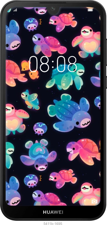 TPU чехол № 5411 для Huawei Y5 2019 - 5411b-1695 изображение 