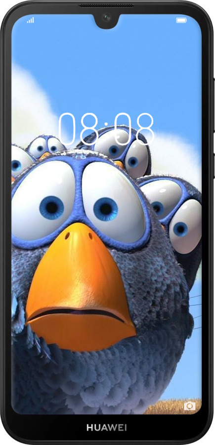 TPU чехол Angry Birds для Huawei Y5 2019 - 6008b-1695 изображение 