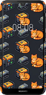 3D пластиковый матовый чехол Autonomous Zone для Huawei Y5 2019 - 6771m-1695 изображение 