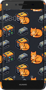 3D пластиковый матовый чехол Autonomous Zone для Huawei Y5 II - 6771m-496 изображение 