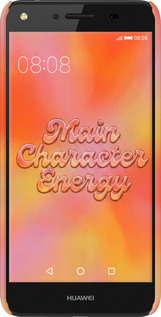 3D пластиковый матовый чехол Aura Gradient Main Character Energy Aesthetic Y2K для Huawei Y5 II - 6783m-496 изображение 