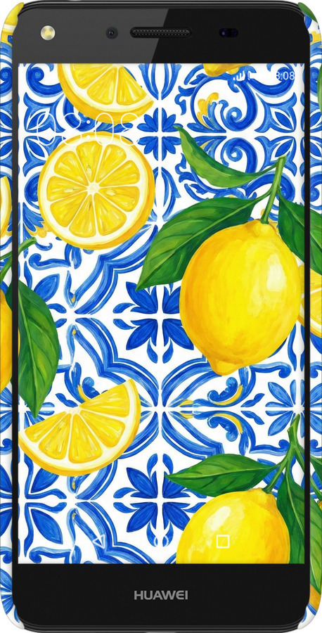 3D пластиковый матовый чехол Grocery Girl Italian Summer для Huawei Y5 II - 6766m-496 изображение 