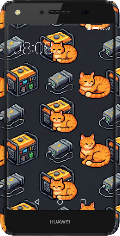 3D пластиковый матовый чехол Autonomous Zone для Huawei Y5 II - 6771m-496 изображение 