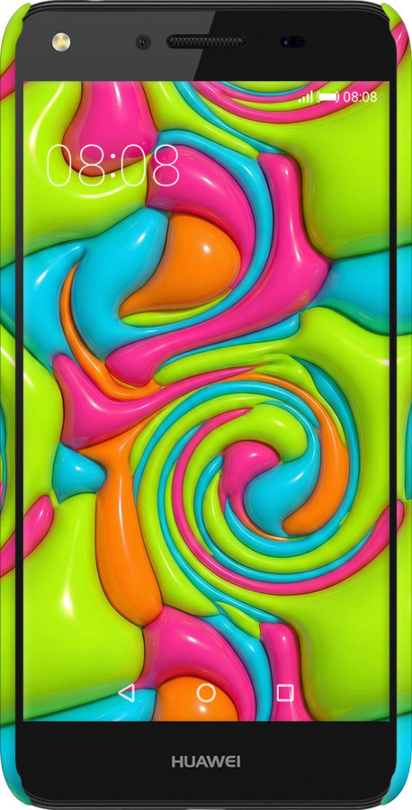 3D пластиковый матовый чехол Y2K Jelly Dream для Huawei Y5 II - 6780m-496 изображение 