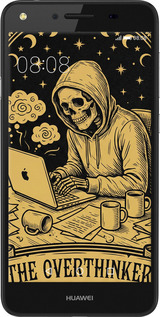 2D пластиковый чехол The Overthinker для Huawei Y5 II - 6774t-496 изображение 