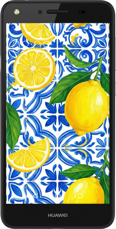 2D пластиковий чехол Grocery Girl Italian Summer для Huawei Y5 II - 6766t-496 изображение 