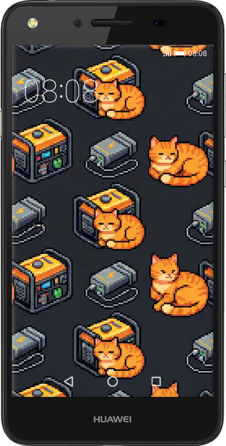 2D пластиковый чехол Autonomous Zone для Huawei Y5 II - 6771t-496 изображение 