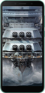 TPU чехол Линкор, world of tanks, wargaming, военный корабль для Huawei Y5p - 6453b-1936 изображение 