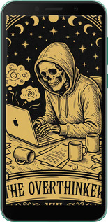 TPU чехол The Overthinker для Huawei Y5p - 6774b-1936 изображение 