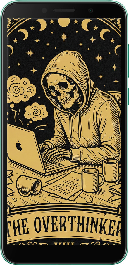 TPU чехол The Overthinker для Huawei Y5p - 6774b-1936 изображение 