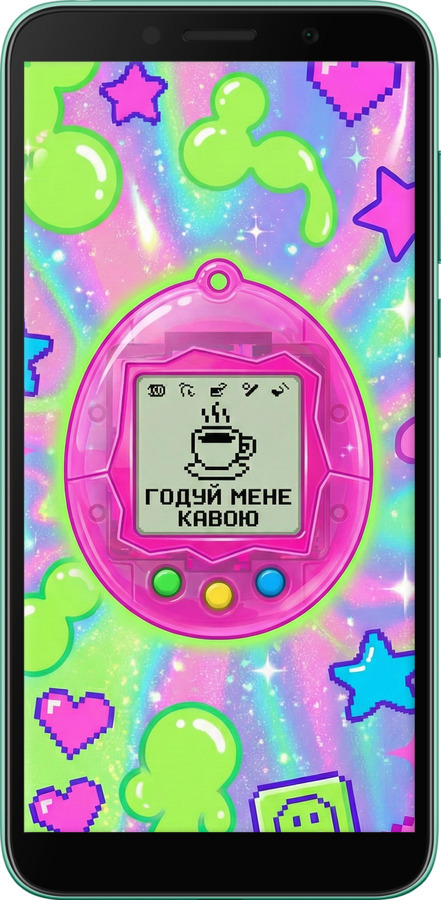 TPU чехол Y2K Aesthetic Retro Pet: Годуй мене кавою для Huawei Y5p - 6784b-1936 изображение 