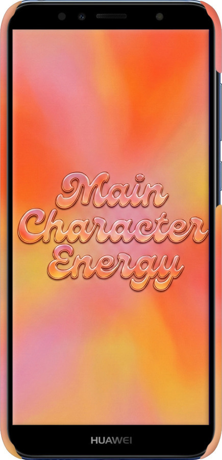 3D пластиковый матовый чехол Aura Gradient Main Character Energy Aesthetic Y2K для Huawei Y6 2018 - 6783m-1637 изображение 