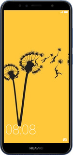 2D пластиковый чехол Минимализм одуванчики для Huawei Y6 2018 - 6449t-1637 изображение 