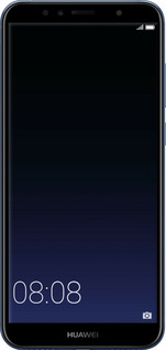 2D пластиковый чехол Градиент в тёмно - синем стиле для Huawei Y6 2018 - 6542t-1637 изображение 