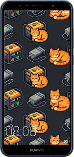 2D пластиковый чехол Autonomous Zone для Huawei Y6 2018 - 6771t-1637 изображение 