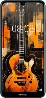 TPU чехол Чехол для телефона Оранжевая Гитара для Huawei Y6 2019 - 5934b-1666 изображение 