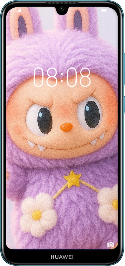 TPU чехол Лабубу для Huawei Y6 2019 - 6708b-1666 изображение 