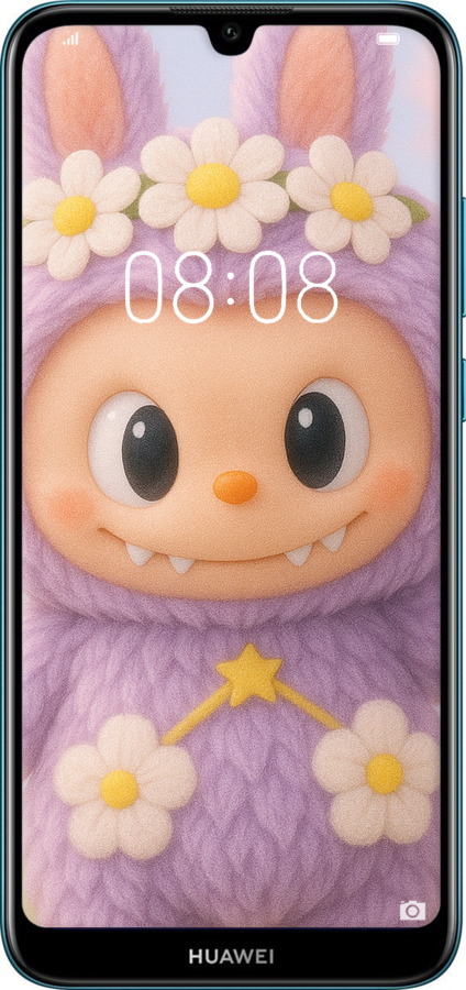 TPU чехол Лабубу 1 для Huawei Y6 2019 - 6709b-1666 изображение 
