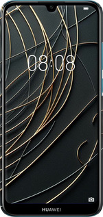 3D пластиковый матовый чехол Связь между мирами для Huawei Y6 2019 - 5837m-1666 изображение 