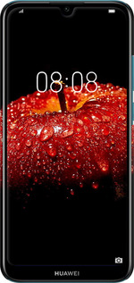 3D пластиковый матовый чехол Яблоко для Huawei Y6 2019 - 6022m-1666 изображение 