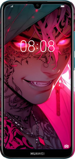 3D пластиковий матовий чехол Аніме демон 3 для Huawei Y6 2019 - 6313m-1666 изображение 