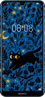 3D пластиковий матовий чехол Літня ніч для Huawei Y6 2019 - 6472m-1666 изображение 