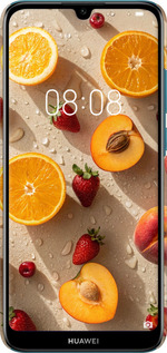 3D пластиковий матовий чехол Фрукти 3 для Huawei Y6 2019 - 6703m-1666 изображение 