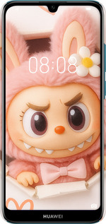 3D пластиковий матовий чехол Лабубу 2 для Huawei Y6 2019 - 6710m-1666 изображение 