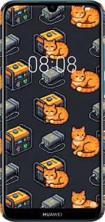 3D пластиковый матовый чехол Autonomous Zone для Huawei Y6 2019 - 6771m-1666 изображение 