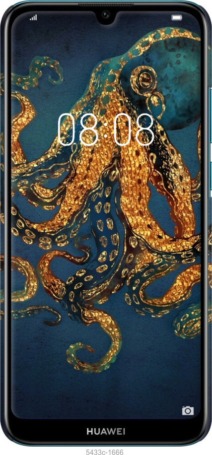 3D пластиковий матовий чехол № 5433 для Huawei Y6 2019 - 5433m-1666 изображение 