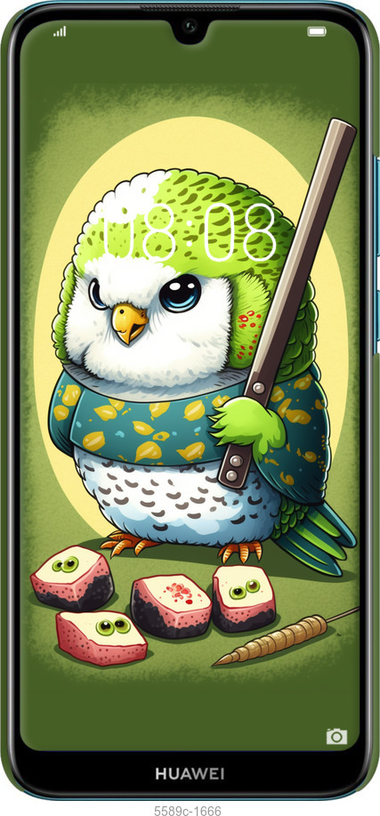 3D пластиковий матовий чехол № 5589 для Huawei Y6 2019 - 5589m-1666 изображение 