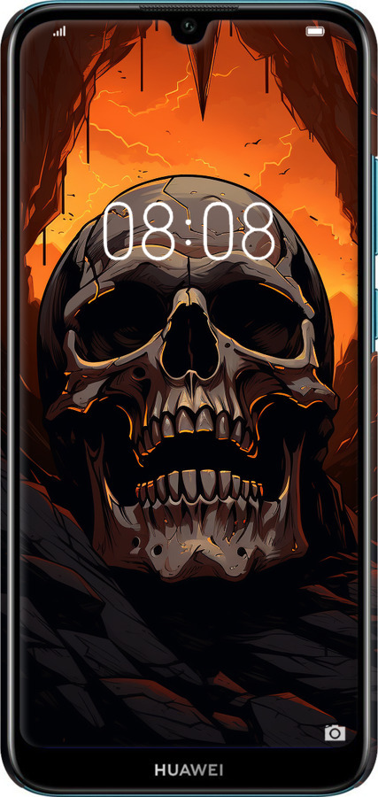 3D пластиковий матовий чехол Черв пещері для Huawei Y6 2019 - 5959m-1666 изображение 