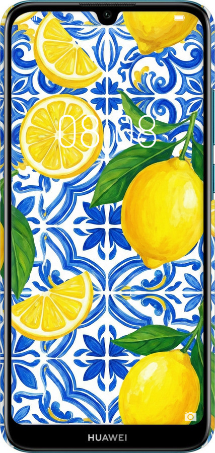 3D пластиковый матовый чехол Grocery Girl Italian Summer для Huawei Y6 2019 - 6766m-1666 изображение 