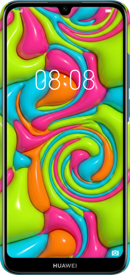 3D пластиковый матовый чехол Y2K Jelly Dream для Huawei Y6 2019 - 6780m-1666 изображение 