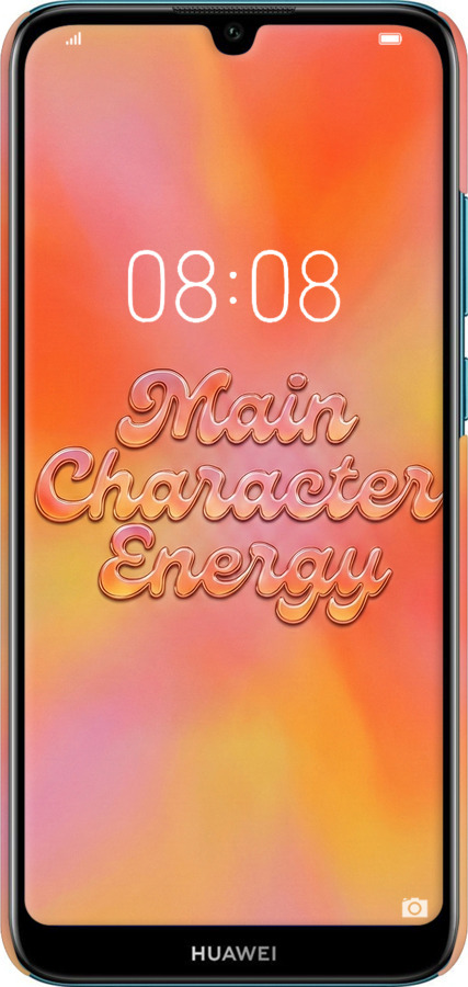 3D пластиковый матовый чехол Aura Gradient Main Character Energy Aesthetic Y2K для Huawei Y6 2019 - 6783m-1666 изображение 