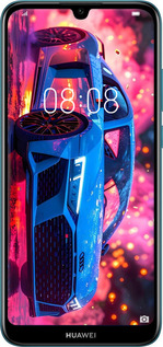 Силіконовий чехол Ауди для Huawei Y6 2019 - 6286u-1666 изображение 