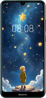 Силиконовый чехол Маленький принц для Huawei Y6 2019 - 6326u-1666 изображение 