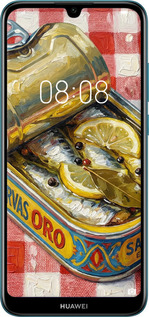 Силіконовий чехол Vintage Sardine Tin Phone для Huawei Y6 2019 - 6772u-1666 изображение 
