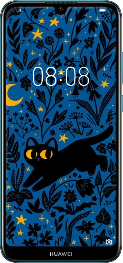 2D пластиковый чехол Летняя ночь для Huawei Y6 2019 - 6472t-1666 изображение 