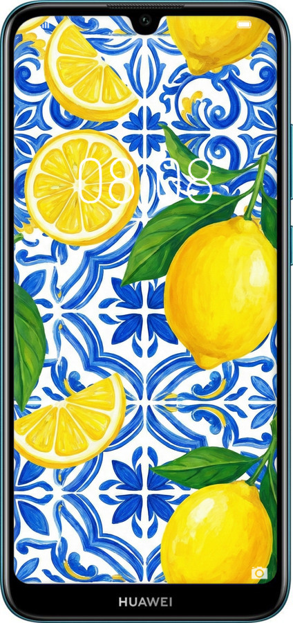 Силиконовый чехол Grocery Girl Italian Summer для Huawei Y6 2019 - 6766u-1666 изображение 