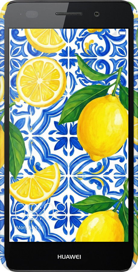 3D пластиковий матовий чехол Grocery Girl Italian Summer для Huawei Y6 II - 6766m-338 изображение 