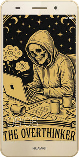 2D пластиковый чехол The Overthinker для Huawei Y6 II - 6774t-338 изображение 