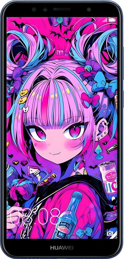 TPU чехол Аниме милаха для Huawei Y6 Prime 2018 - 6314b-1441 изображение 