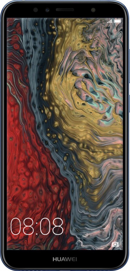 TPU чехол С изображением абстрактной живописи для Huawei Honor 7C - 6530b-1411 изображение 