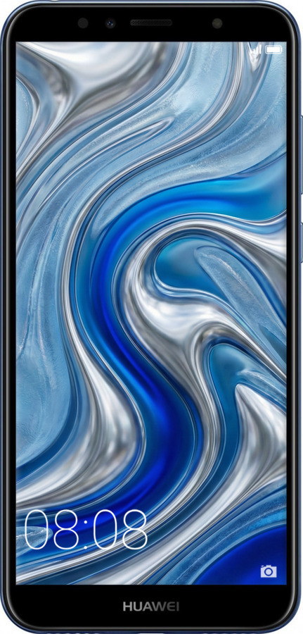 2D пластиковий чехол Liquid Chrome для Huawei Honor 7C - 6781t-1411 изображение 